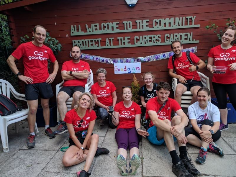 Other image for Grace and favour as running group carry out odd jobs